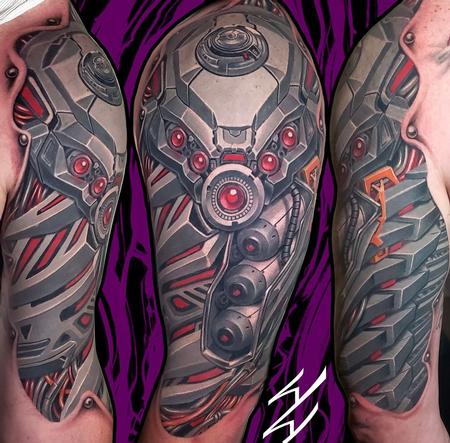 tattoos/ - Walt Watts bio mech sleeve - 145355